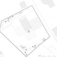 Site plan Tidal House by Brown & Brown
