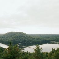 Cycling Between Terrils by Buro Landschap