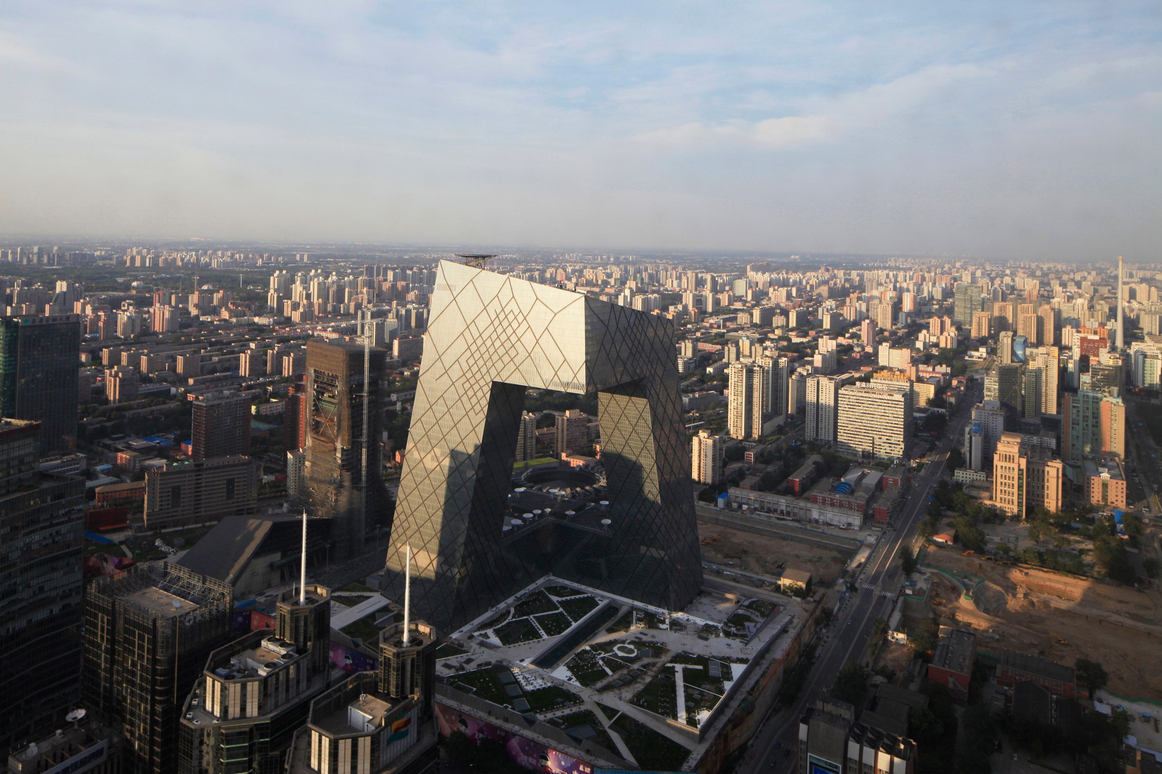 CCTV headquarters in Beijing by OMA