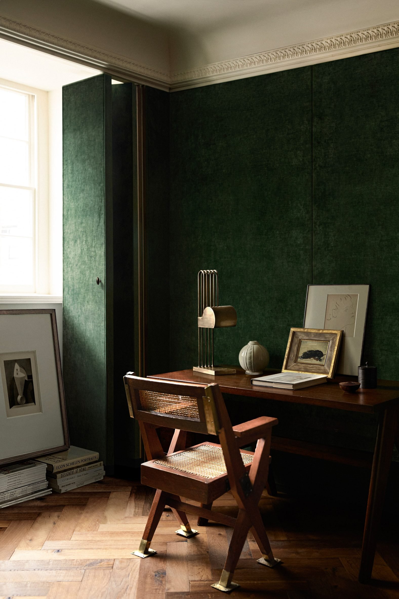 Chandigarh chairs in Belgravia townhouse