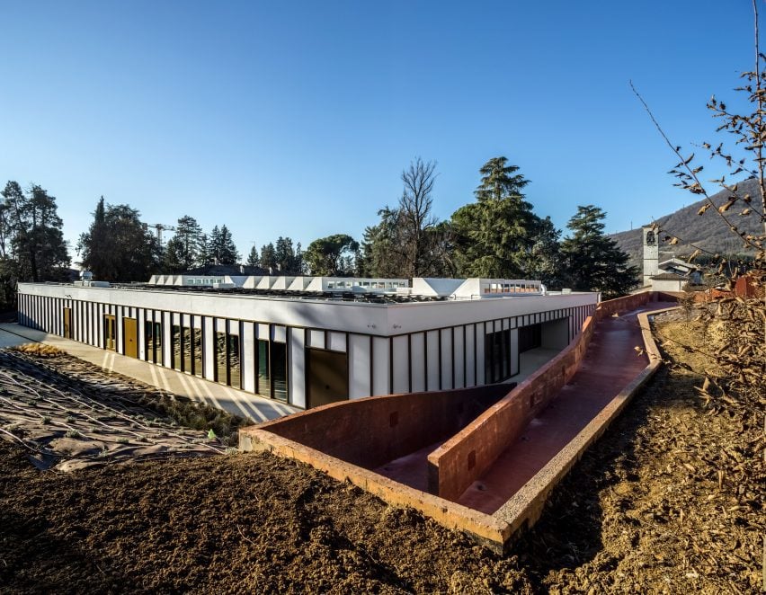 Top view of Noah's Ark Nursery by C+S Architects