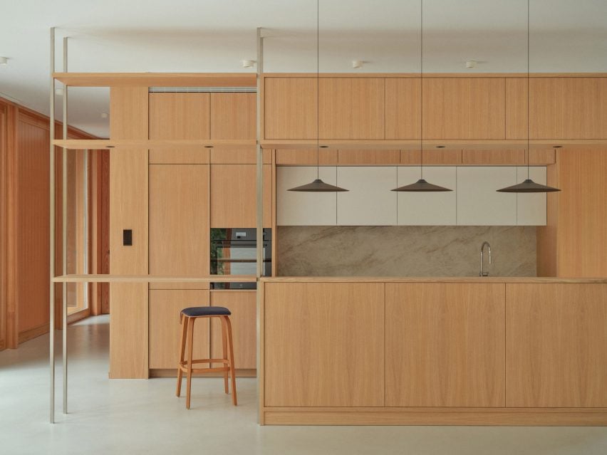 Wooden kitchen