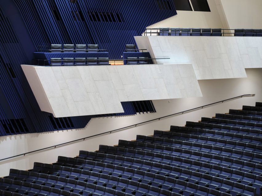 Alvar Aalto's Finlandia Hall by Arkkitehdit NRT