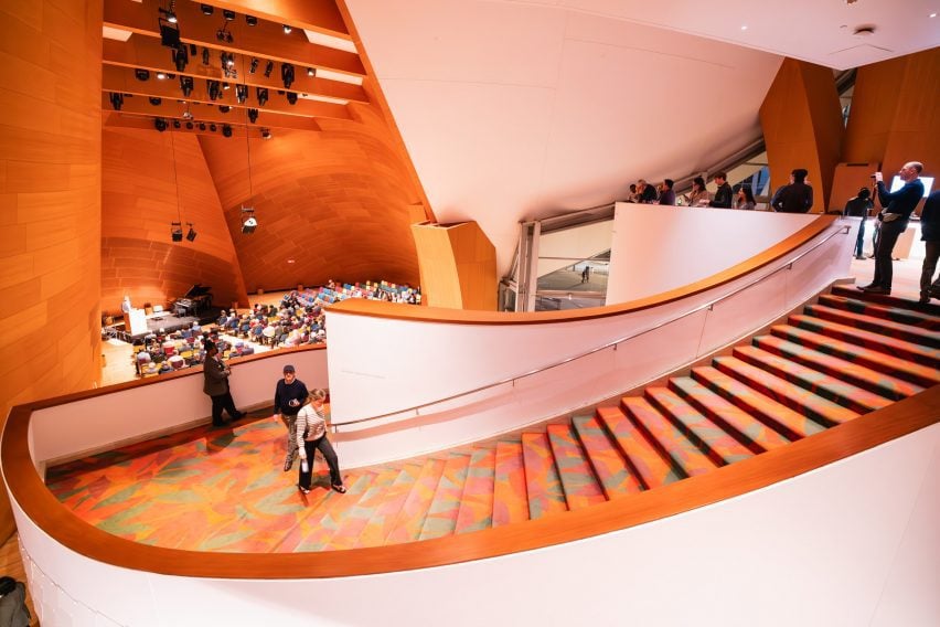 Walt Disney Concert Hall interior