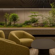 Tokyo office lounge by I IN