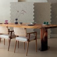 Nanyuki dining table in Josmo furniture and homeware store in Mumbai