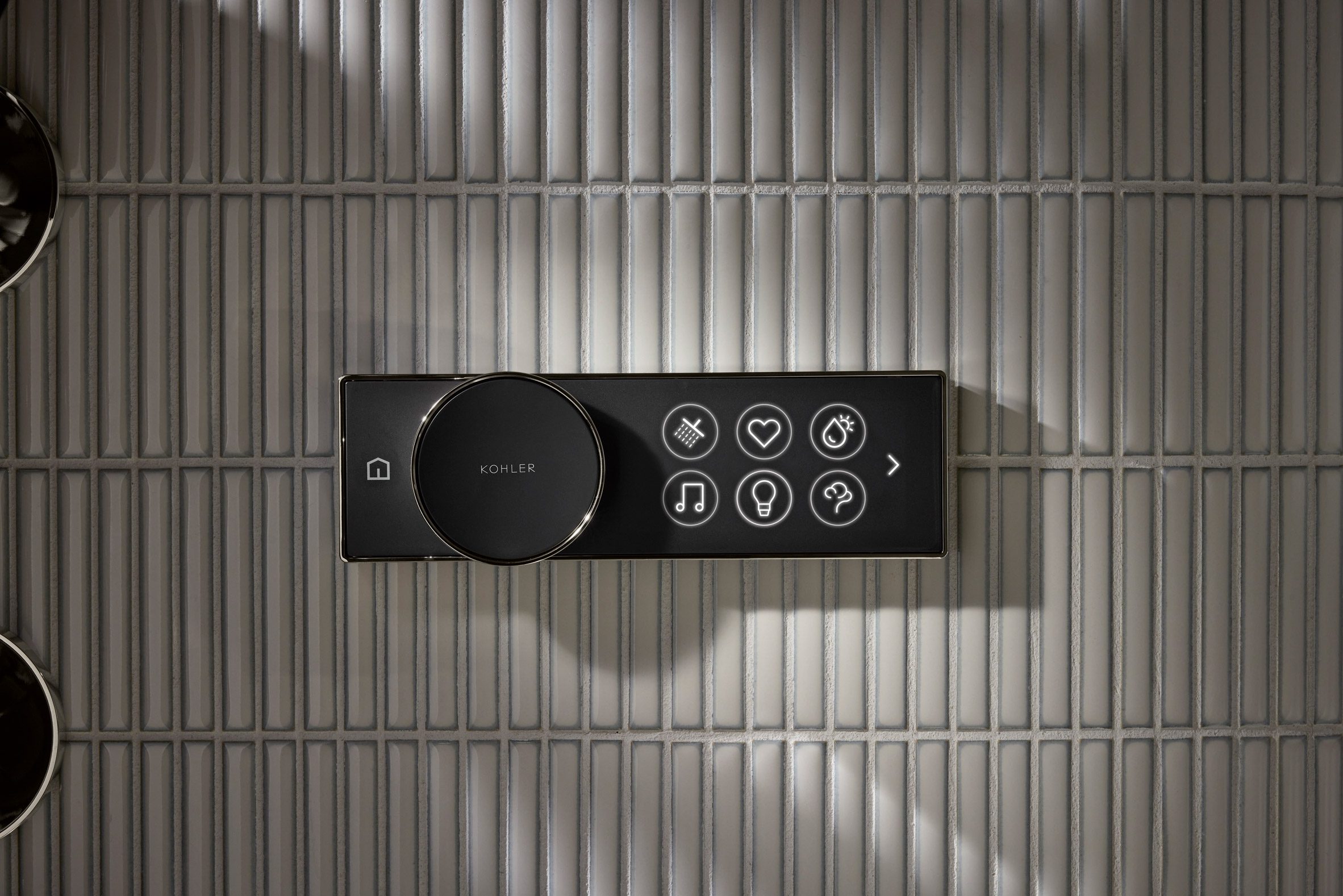 Digital control for immersive showering system by Kohler