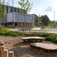 The playground is next to the culture centre which organises local groups' usage of the space