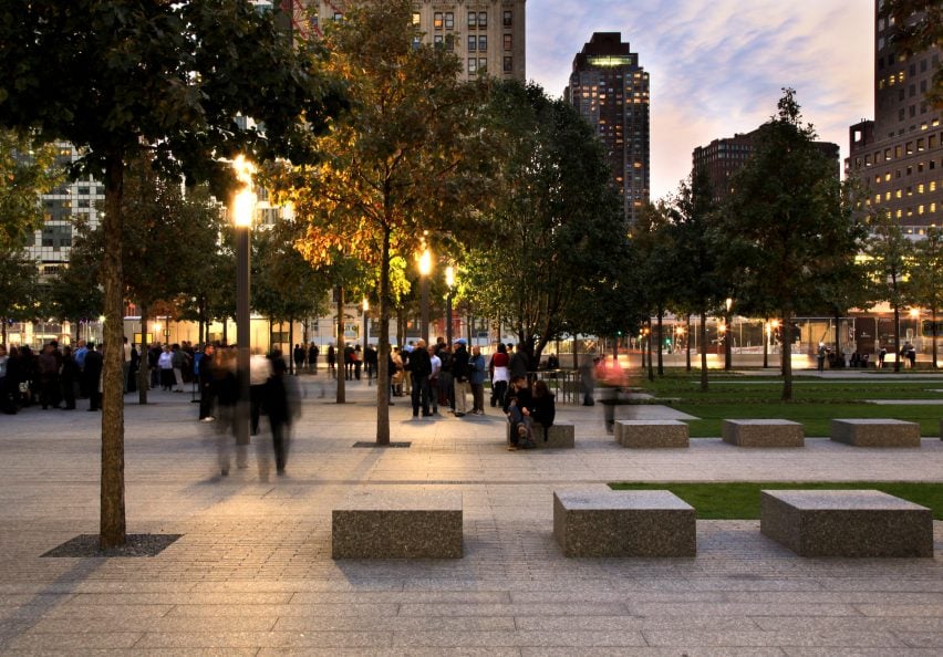 Park at 9/11 redevelopment site