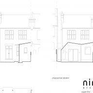 Rear elevation Supper Time by Nimtim Architects