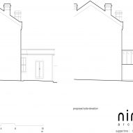 Side elevation Supper Time by Nimtim Architects