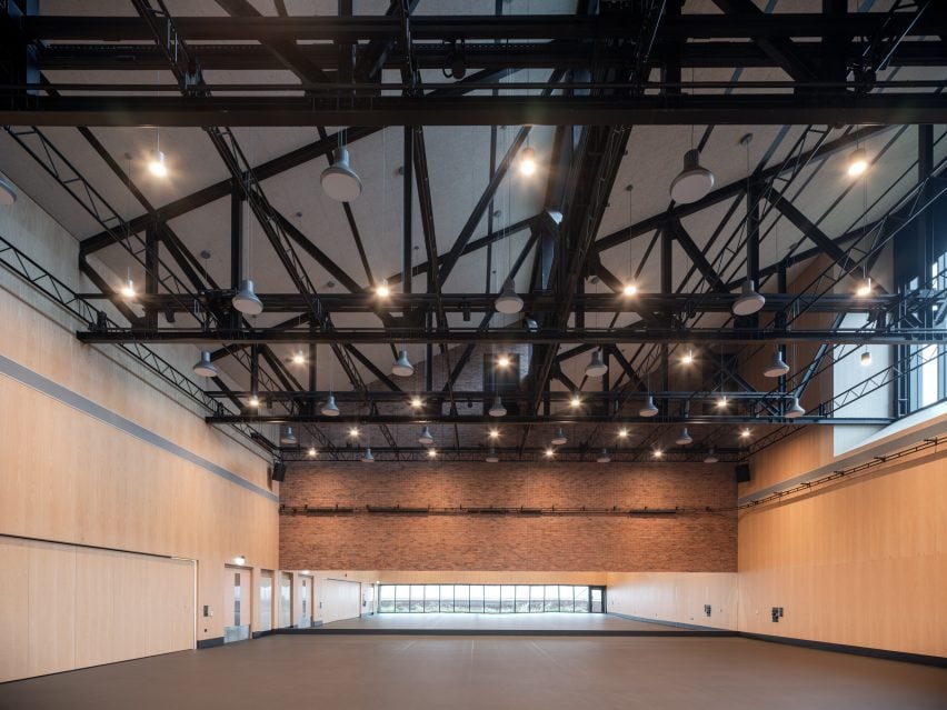 Main studio of Sadler's Wells East by O’Donnell + Tuomey