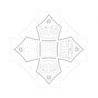 Floor plan of Raj Sabhagruh in Dharampur by Serie Architects