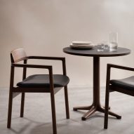 Rakino dining furniture by Tim Rundle for Morgan