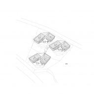 Axonometric drawing Yawn Yards by Schemata Architects