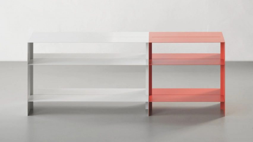 Thin metal furniture