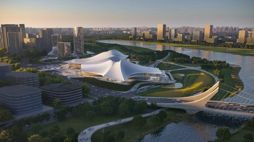 Zheijang Shaoxing Shangyu District Cao'e River Culture and Art Centre