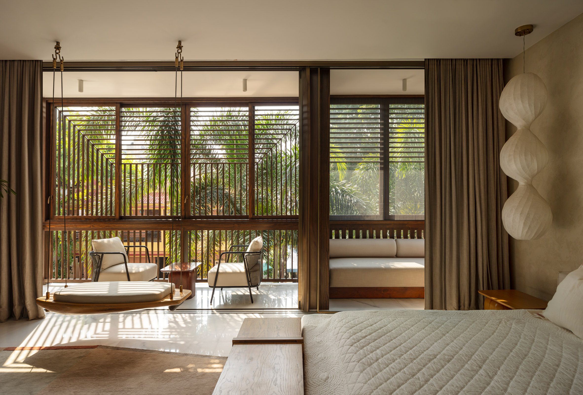 Bedroom of Indian home in Nagpur