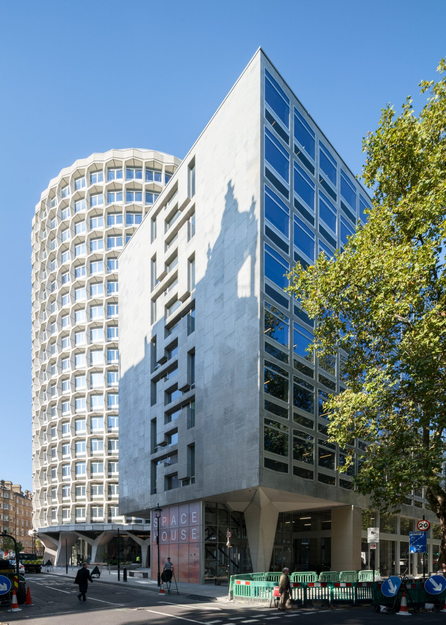 Brutalist Space House renovation by Squire and Partners