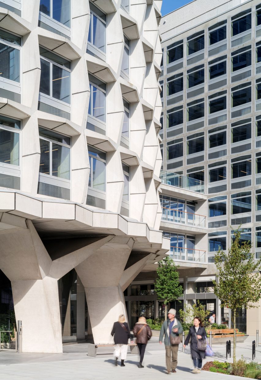 Brutalist office renovation by Squire and Partners