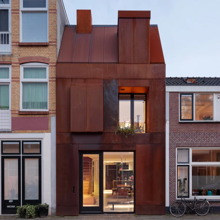 Dutch corten-steel house