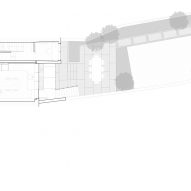 Ground floor plan BR House by Studio Hallett Ike