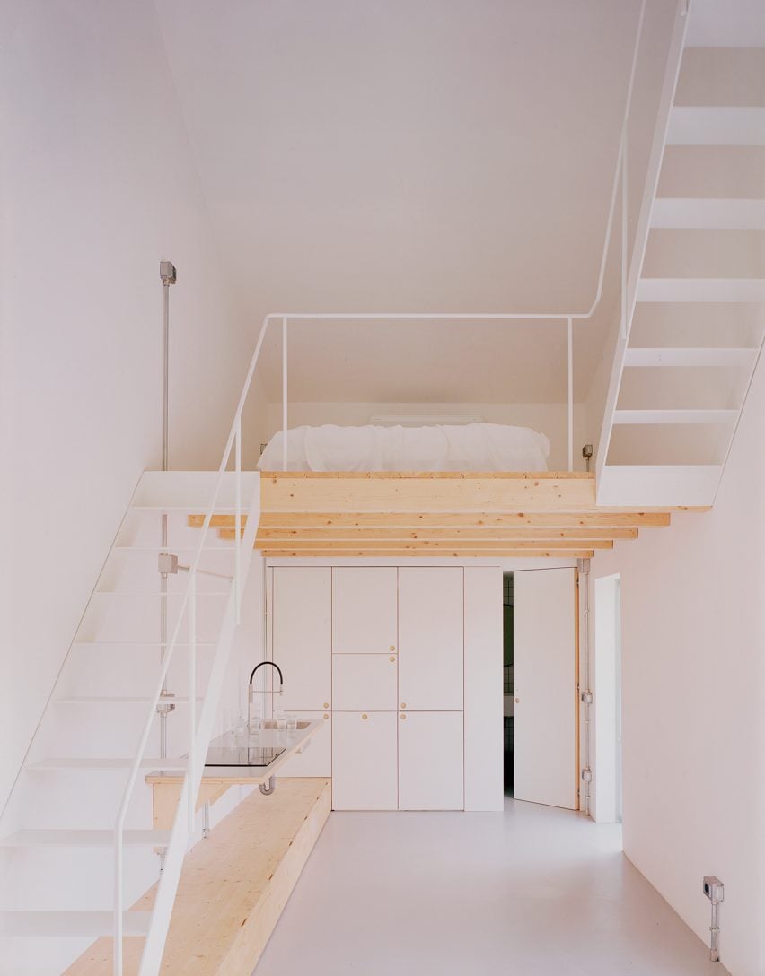 Interior of Artist residency by Studio Wok