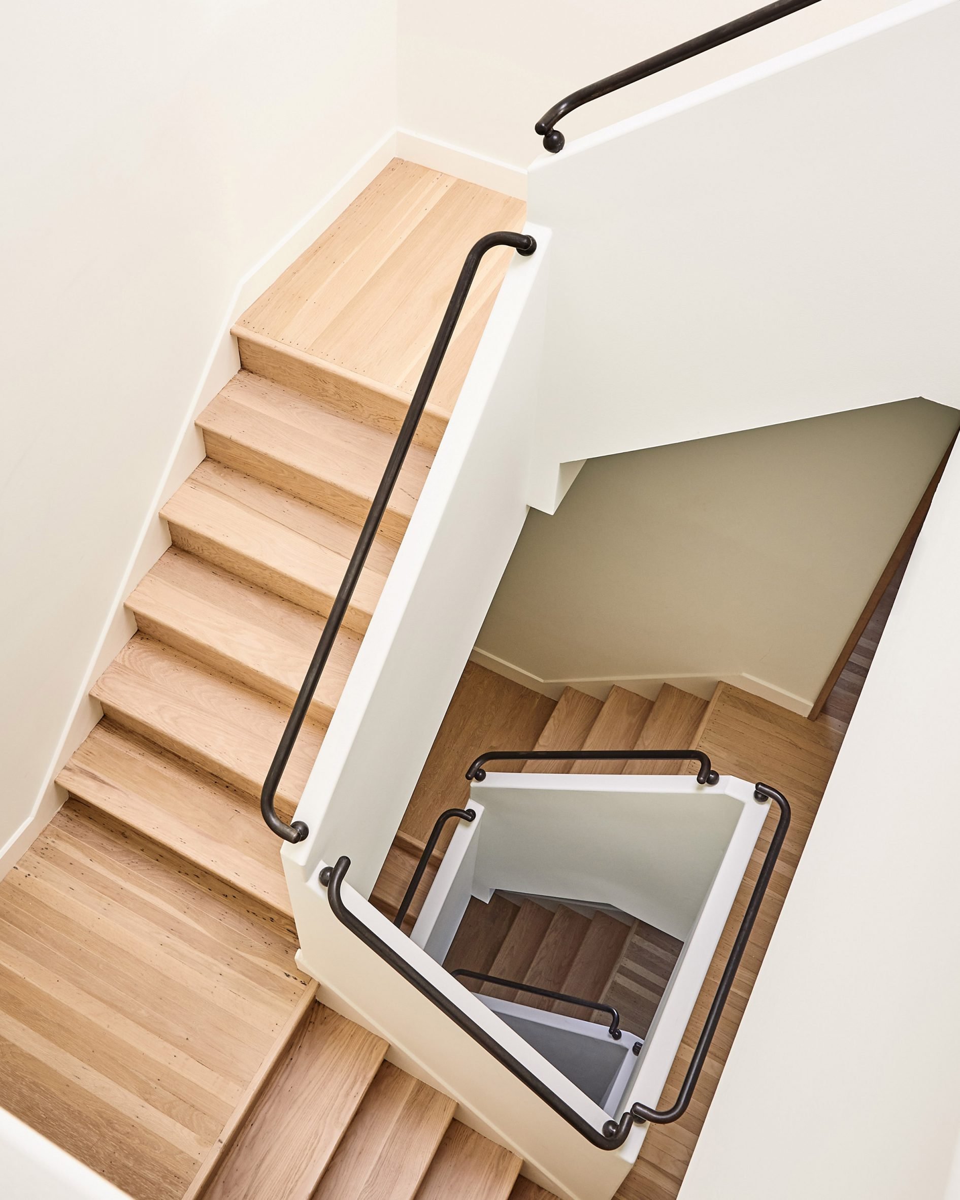 Stairs of Society Hill Residence by TBo