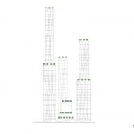 Elevation of Rruga Adem Jashari by Valerio Olgiati