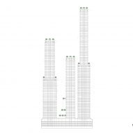 Section of Rruga Adem Jashari by Valerio Olgiati