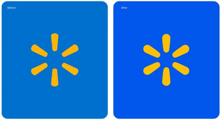 Rebranded Walmart logo