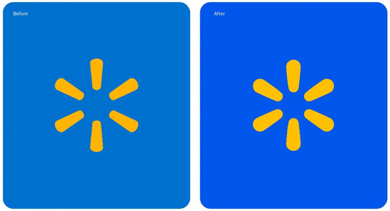 Rebranded Walmart logo