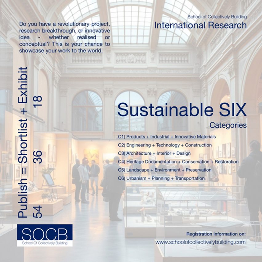 Sustainable SIX graphic detailing the competition