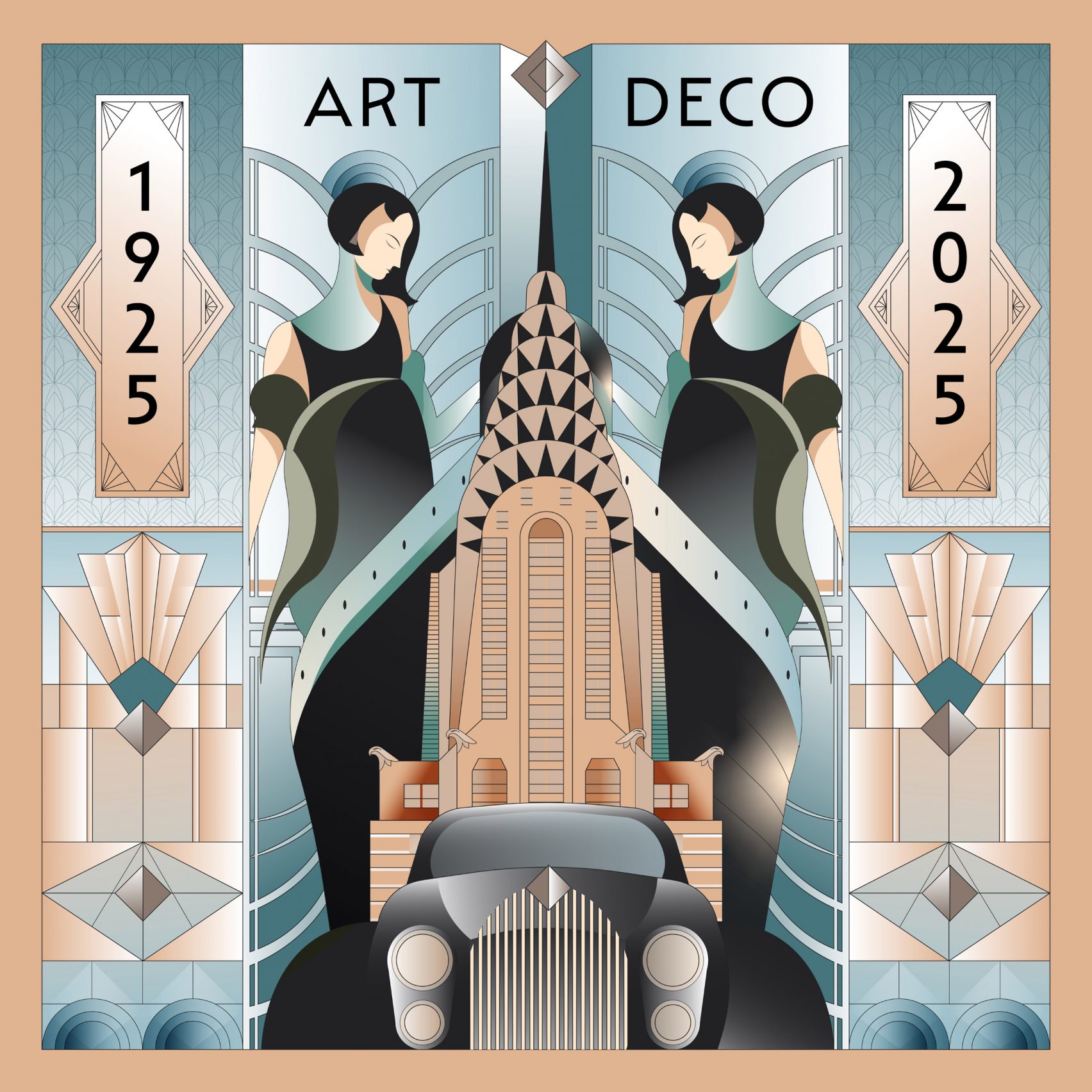 Modern Art Deco Art