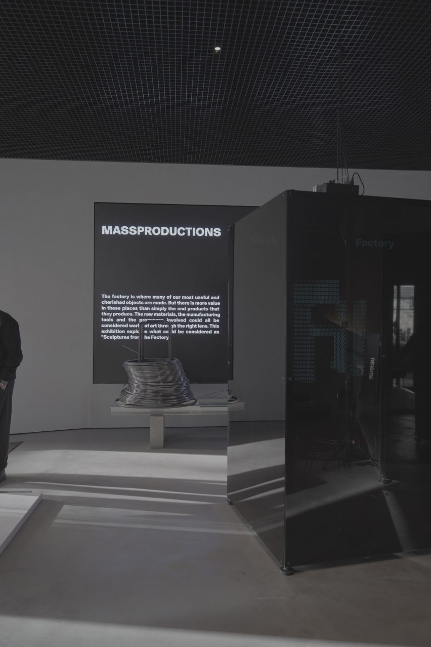 Massproductions exhibition for Stockholm design week