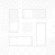Plan of Jinji Lake Pavilion by BIG