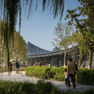 Jinji Lake Pavilion by BIG