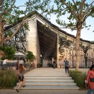 Jinji Lake Pavilion by BIG