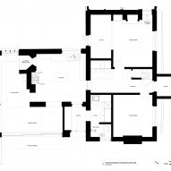 Plan of Mill House by Cooke Fawcett
