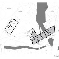 Plan of Mill House by Cooke Fawcett