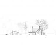 Section of Mill House by Cooke Fawcett