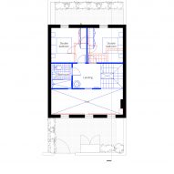 First floor plan Cobalt Coach House by Foils