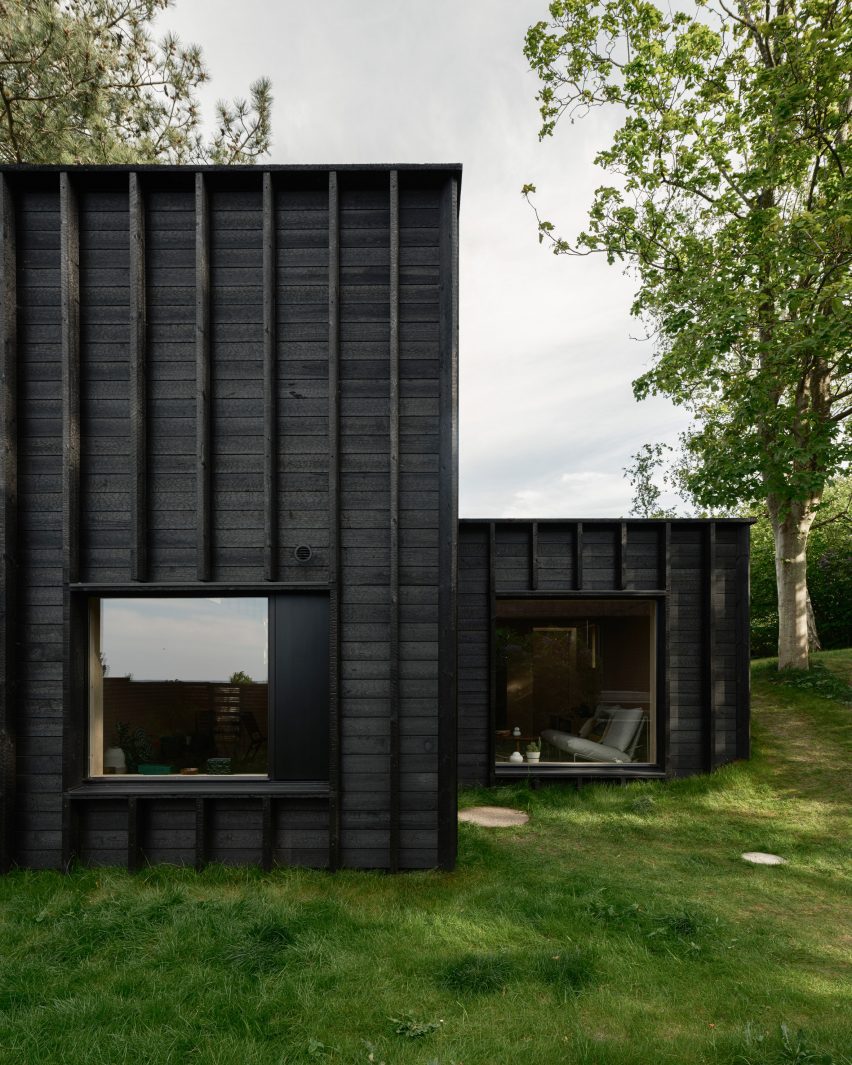 House with a Hidden Atrium by Förstberg Ling