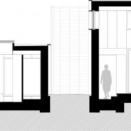 Section House with a Hidden Atrium by Förstberg Ling