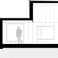 Section House with a Hidden Atrium by Förstberg Ling