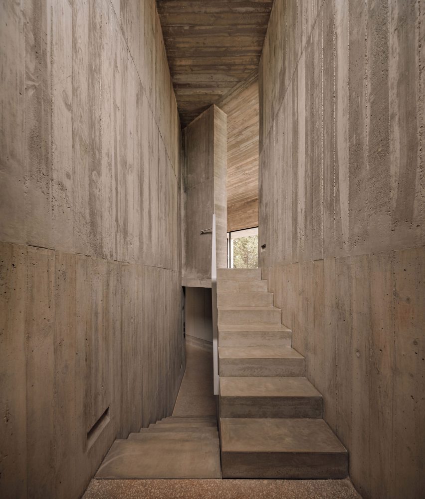 Interior of Frame House in Portugal by Pedro Domingos Arquitectos