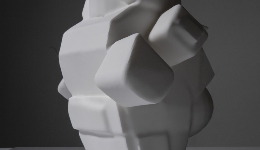Collage vase in Front's project, AI: Brilliantly Bad!