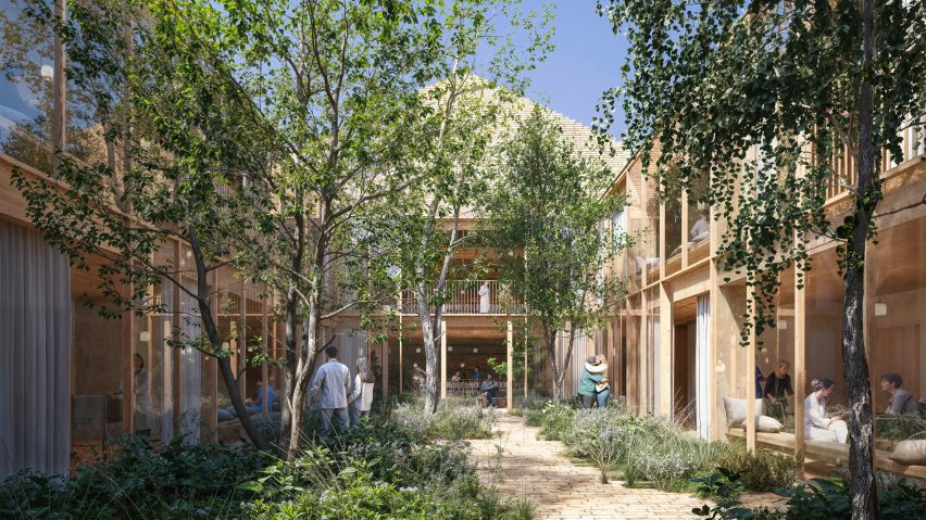 Sankt Lukas Hospice and Lukashuset in Denmark by BIG