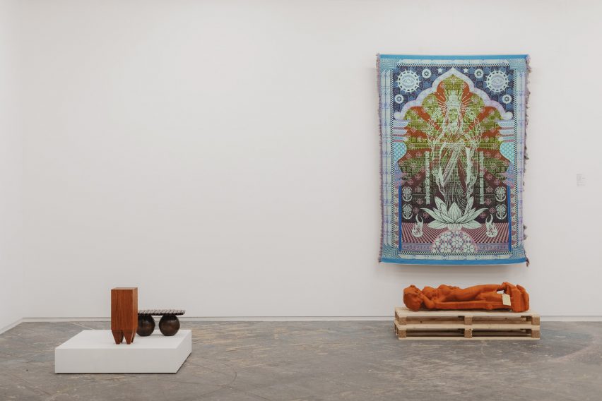 Installations at Huidenclub exhibition during Design Biennale Rotterdam 2025