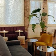 Spencer Sight designs Kansas City hotel lobby bar that "thrives on drama"